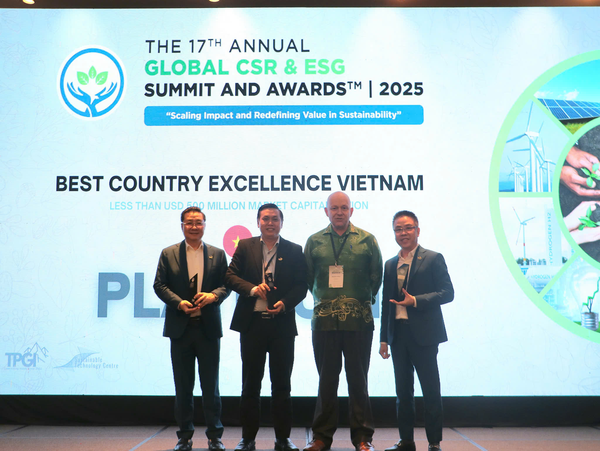 TTC AgriS giữ vững vị thế Thương hiệu CSR & ESG tiêu biểu toàn cầu 